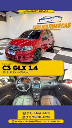 CITROËN C3 1.4 I GLX 8V FLEX 4P MANUAL CITROËN C3 1.4 I GLX 8V FLEX 4P MANUAL